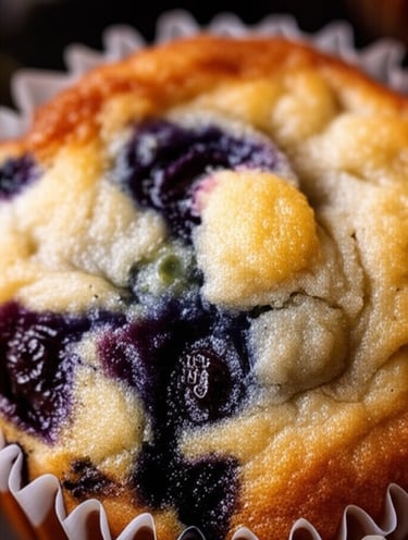 quick blueberry muffins