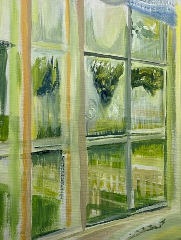 Acrylic study: It's that time of year