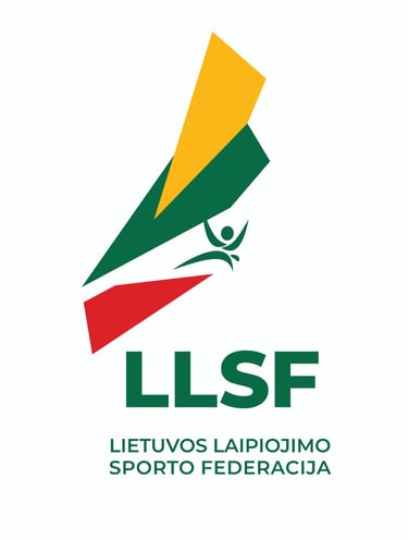 A logo of Lithuanian sport climbing federation