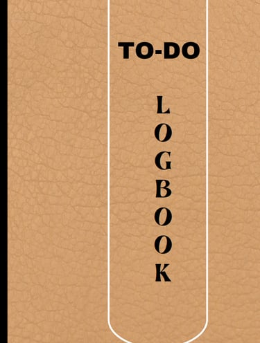 To Do Logbook Cover