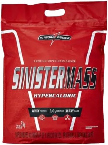 Refil Sinister Mass Integralmedica: hipercalórico com mix proteico para volume