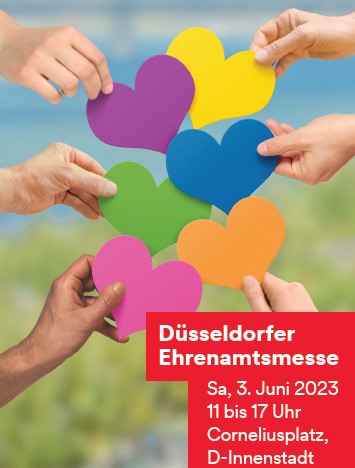 Plakate Düsseldorfer Ehrensamtsmesse 2023