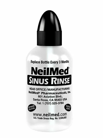 un dispensador llamado sinus rinse