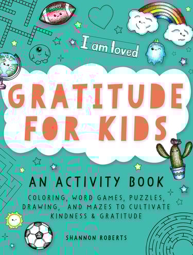 Gratitude Activity book for kids