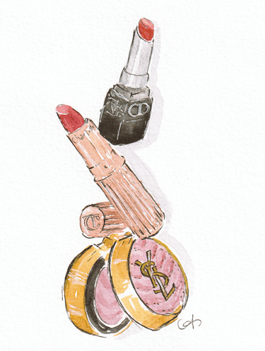 illustration maquillage