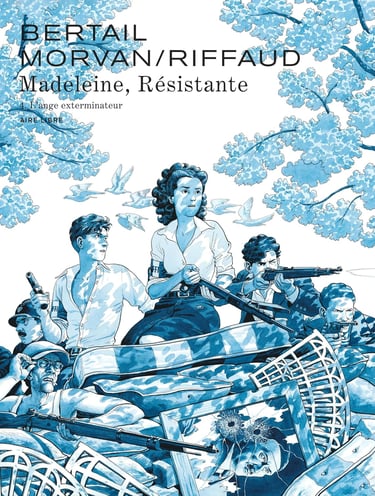Première de couverture du tome 4 de la BD Madeleine résistante