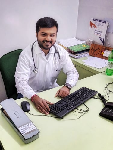  Discover the top psychiatrist and sexologist in Vadodara, Dr. Nisheet Patel, at his clinic.