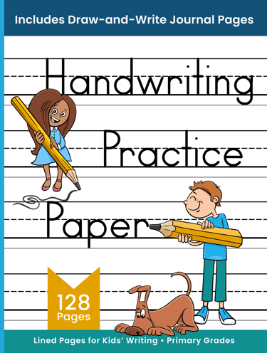 kindergarten handwriting lined practice paper workbook on Amazon.com