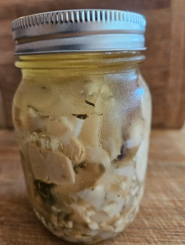 marinade de pleurotes