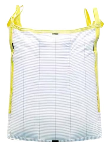 Large capacity woven container bag for minerals