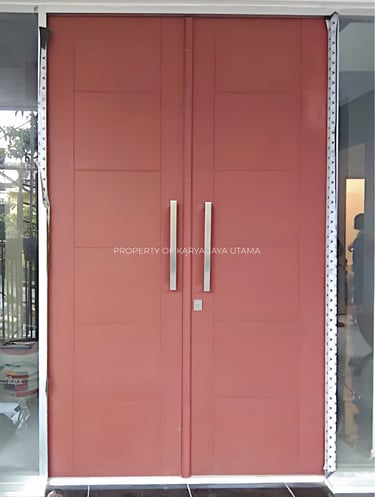 Pintu Solid Wood Panel finishing mowilex A