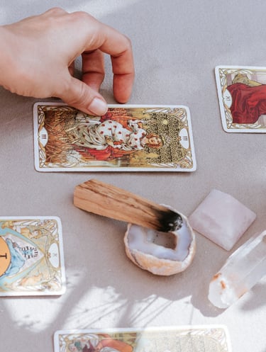 Sesion de tarot en Madrid con Marie