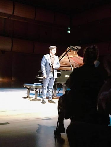 Stathis Chomatsas recital at the Alternative Stage of the Greek National Opera, 2020