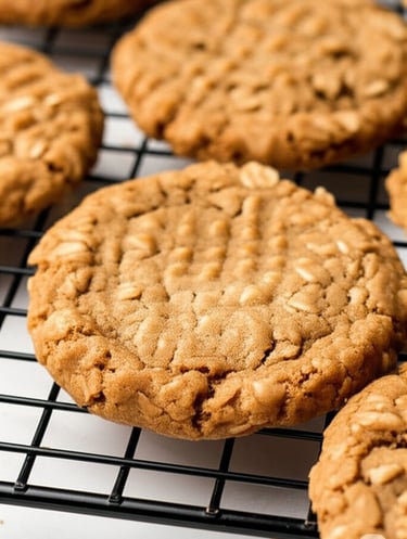 oatmeal peanut butter cookies