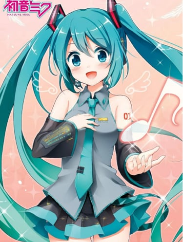 Hatsune Miku Closeup