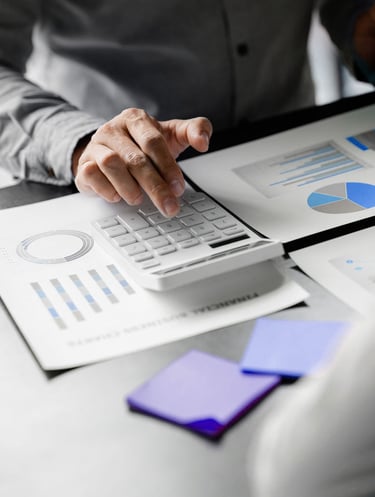 cálculos financeiros em contabilidade