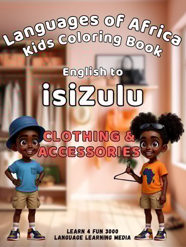 Zulu Clothing and Accessories Coloring Book