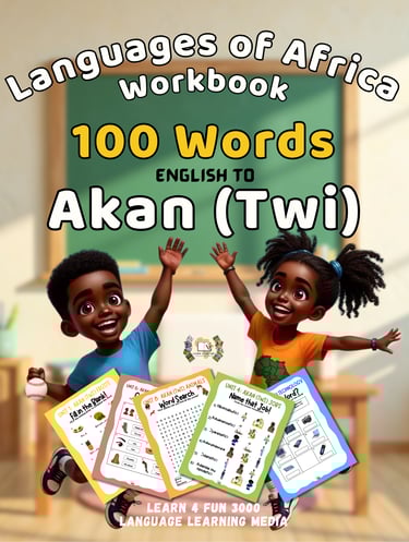 100 Akan (Twi) Words Workbook
