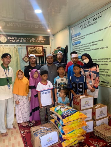 Panti Asuhan Al-Hijrah Insani, Harumas Beras Premium 25 kg.