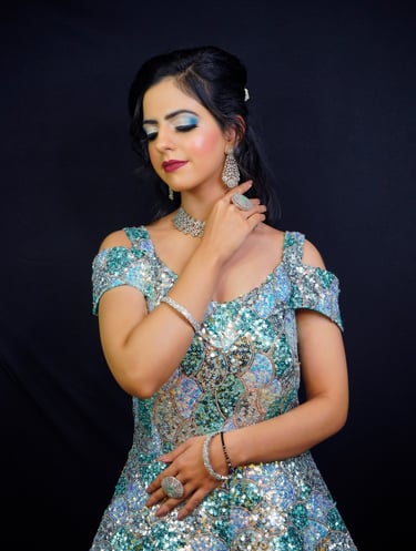 Transform your special day with stunning engagement makeup by the best artist in town