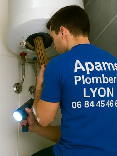 Assistance reparation panne chauffe eau Atlantic THERMOR ballon d eau chaude plombier LYON 3