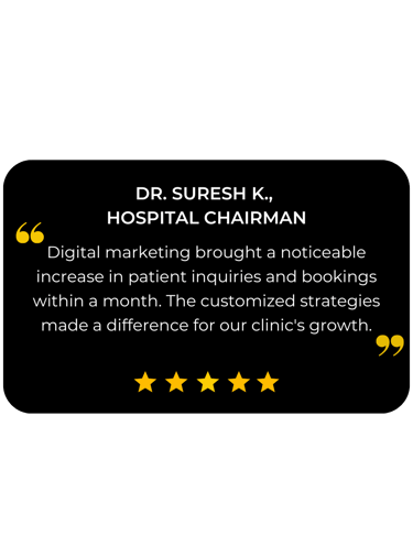 a customer review telling how they received quality leads with the digital marketing services