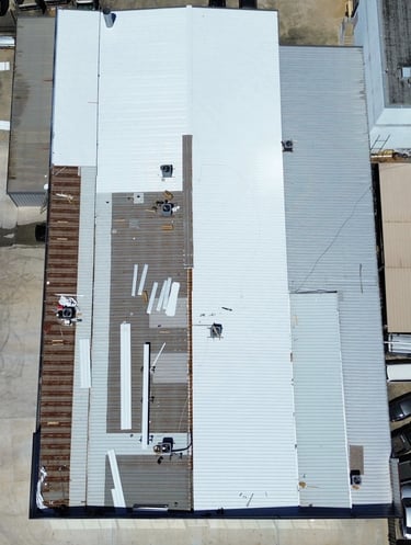 commercial metal roof replacement