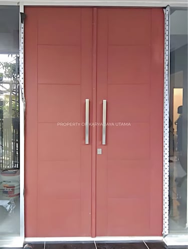 Pintu Solid Wood Panel finishing mowilex A