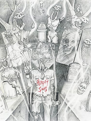 Letters from the Open Grave, Back Cover