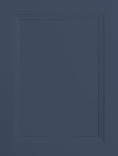 Blue kitchen cabinet