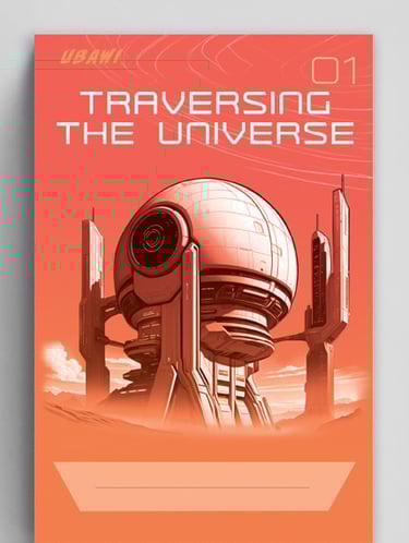 ubawi-Traversing-the-universe-01-sci-fi-illustrated-notebook-cover