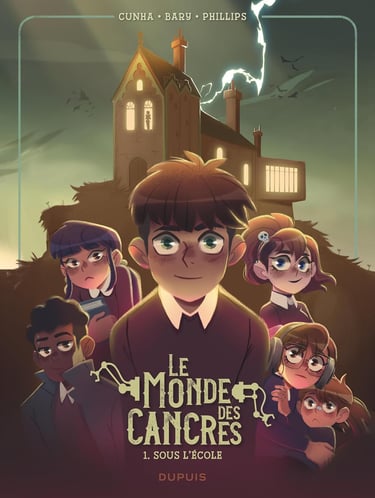 Première de couverture de la BD Le monde des cancres, tome 1