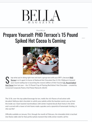 a magazine article about how to prepare a hot dog