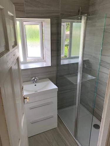 new bathroom fitted in a malvern home