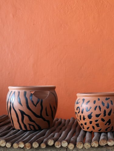 La Case Verte pots en terre cuite