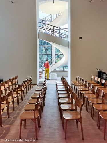 Milan Triennale building / Palazzo dell'Arte (interior) ● Milan, Italy ● Giovanni Muzio ● 1931-1933