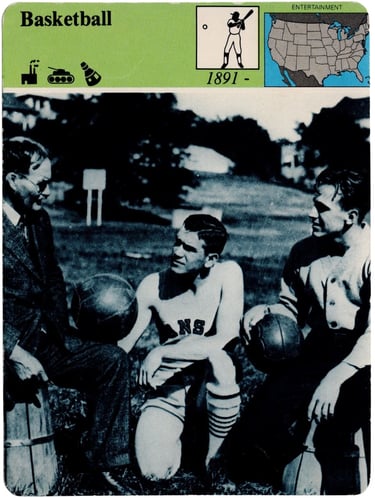 James Naismith basketball Panarizon Card