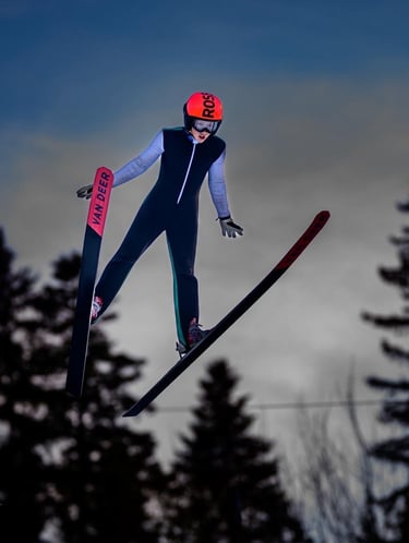 Activités sensationnelle de Saut à Ski à Autrans-Méaudre en Vercors