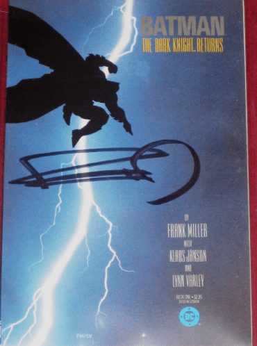 Frank Miller batman the dark knight dc comics
