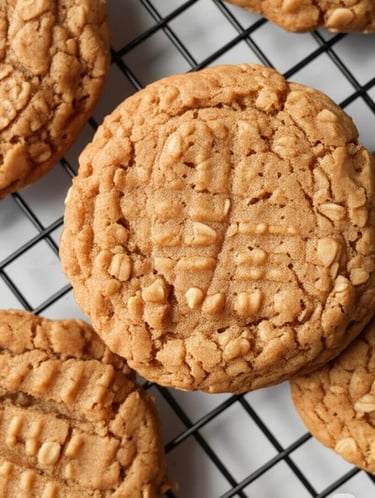 peanut butter oatmeal cookies