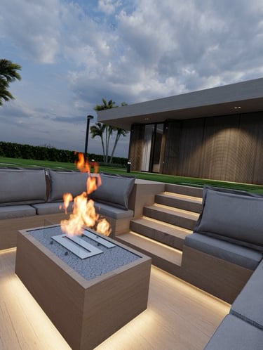 fireplace com lareira