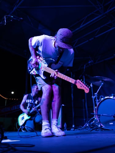 Original image of concert photo, unedited