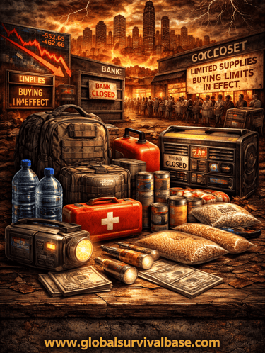 Hero Image What to Buy Before an Economic Collapse (Critical Survival List)