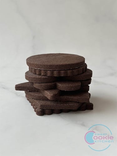 Chocolate sugar cookies