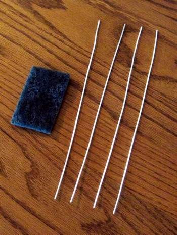 (4) 6" 99.99% pure .9999 silver rods for colloidal silver production
