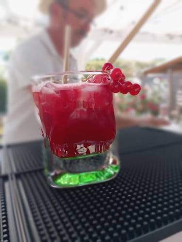 Cocktail groseille menteur, un cocktail sans groseille