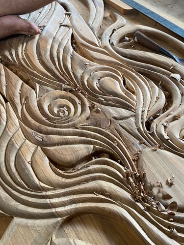 Porte unique en bois collection Prestige