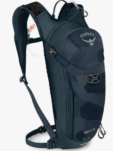 a backpacker with a backpack on it