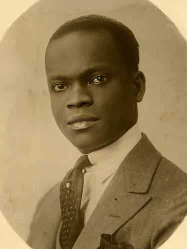 Rudolph Dunbar celebrated clarinettist and composer from modern day Guyana.
