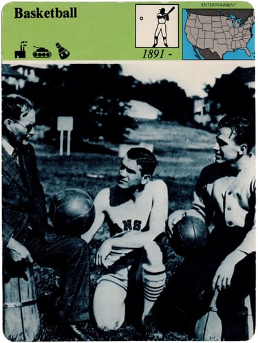 James Naismith basketball Panarizon Card